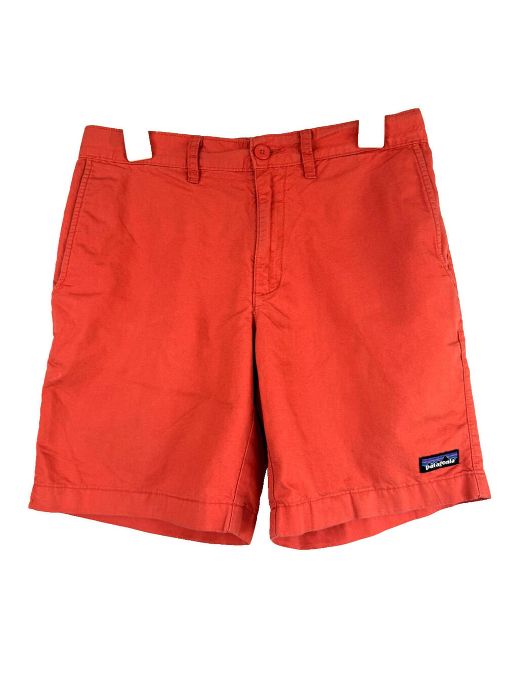 Patagonia Men's Organic Cotton Orange Shorts Size 30 Outdoors Camping
